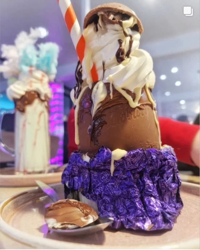 A chocolate egg monster shake shared by digi_ben